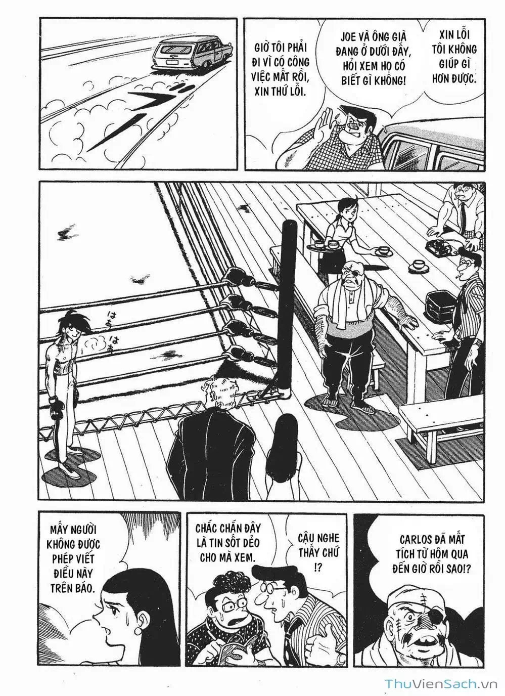 Truyện Tranh Thiết Quyền Lãng Tử - Ashita No Joe trang 5