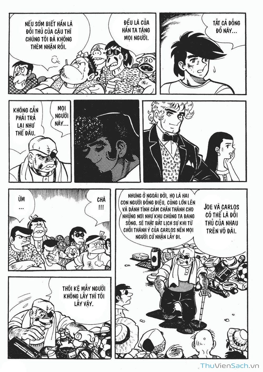 Truyện Tranh Thiết Quyền Lãng Tử - Ashita No Joe trang 5