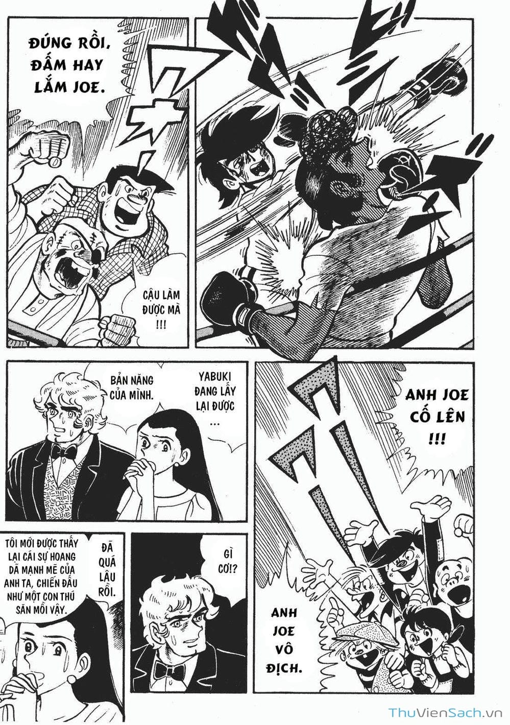 Truyện Tranh Thiết Quyền Lãng Tử - Ashita No Joe trang 5