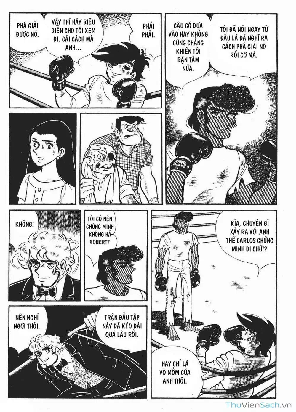 Truyện Tranh Thiết Quyền Lãng Tử - Ashita No Joe trang 5