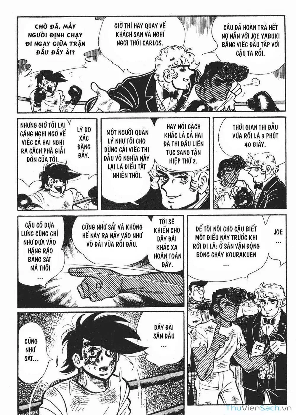 Truyện Tranh Thiết Quyền Lãng Tử - Ashita No Joe trang 5
