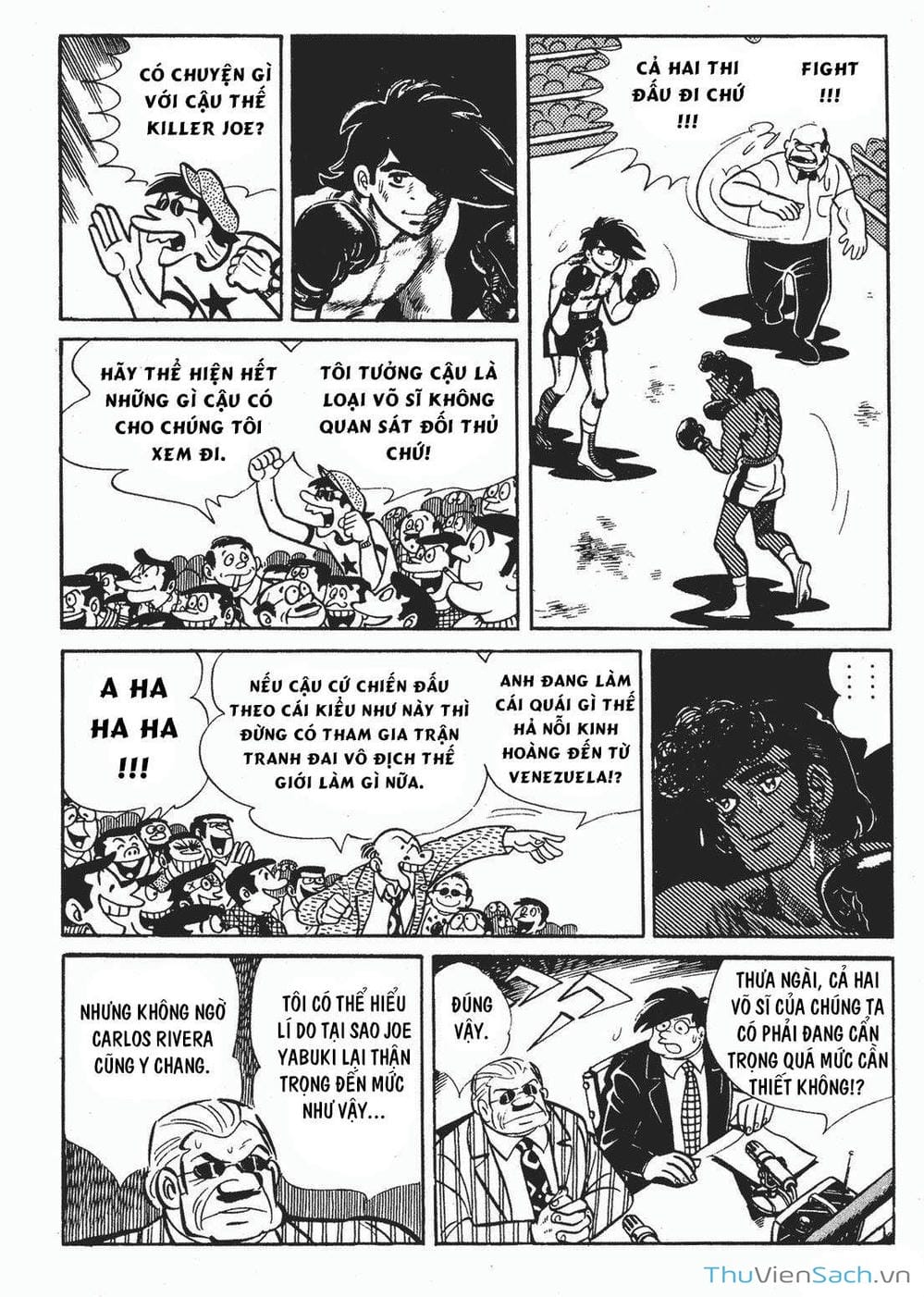 Truyện Tranh Thiết Quyền Lãng Tử - Ashita No Joe trang 5