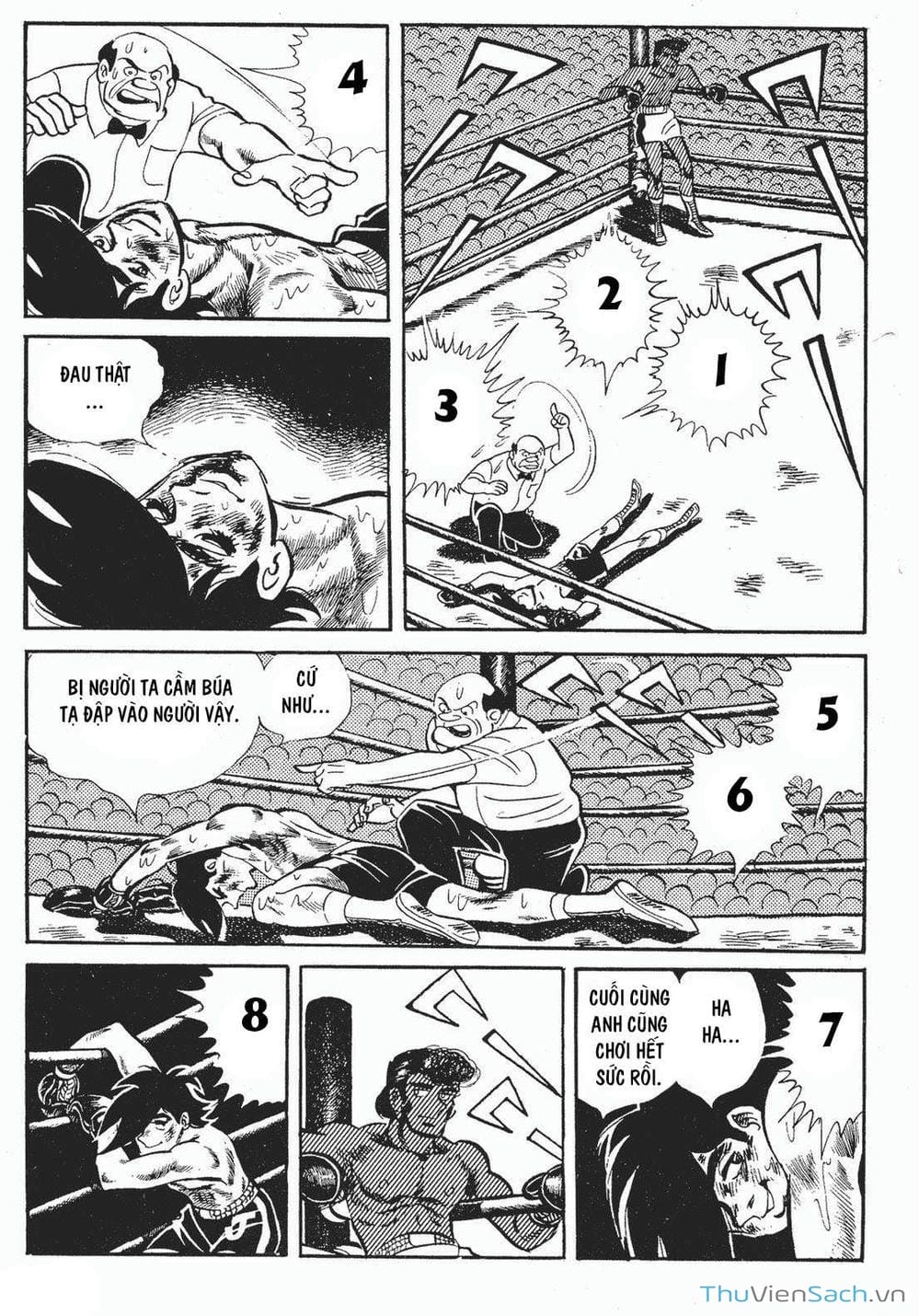 Truyện Tranh Thiết Quyền Lãng Tử - Ashita No Joe trang 5