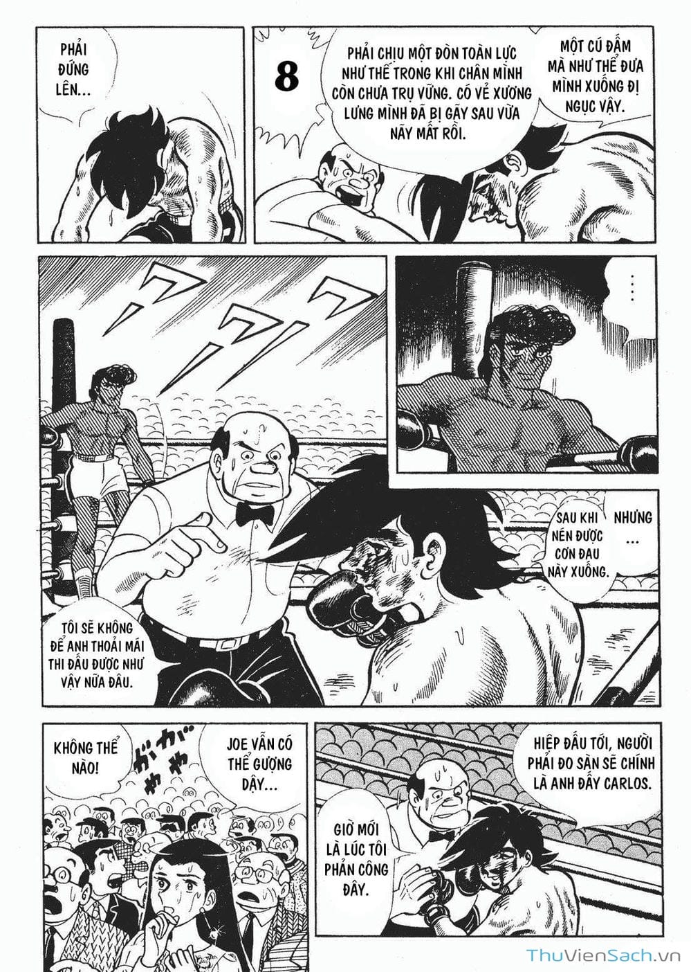 Truyện Tranh Thiết Quyền Lãng Tử - Ashita No Joe trang 5