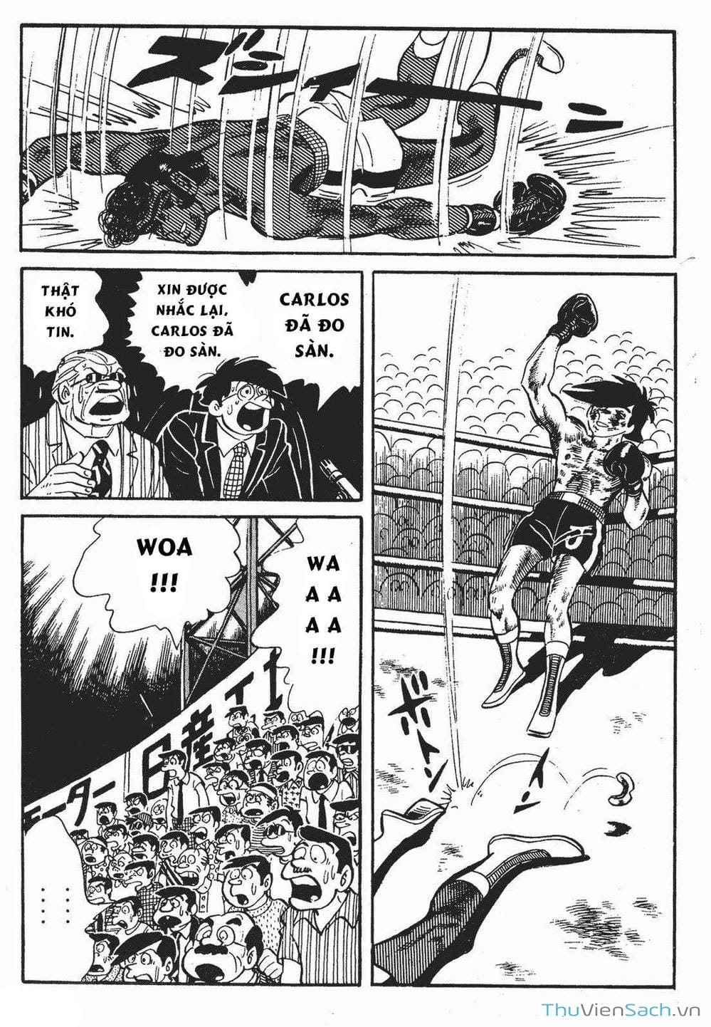 Truyện Tranh Thiết Quyền Lãng Tử - Ashita No Joe trang 5