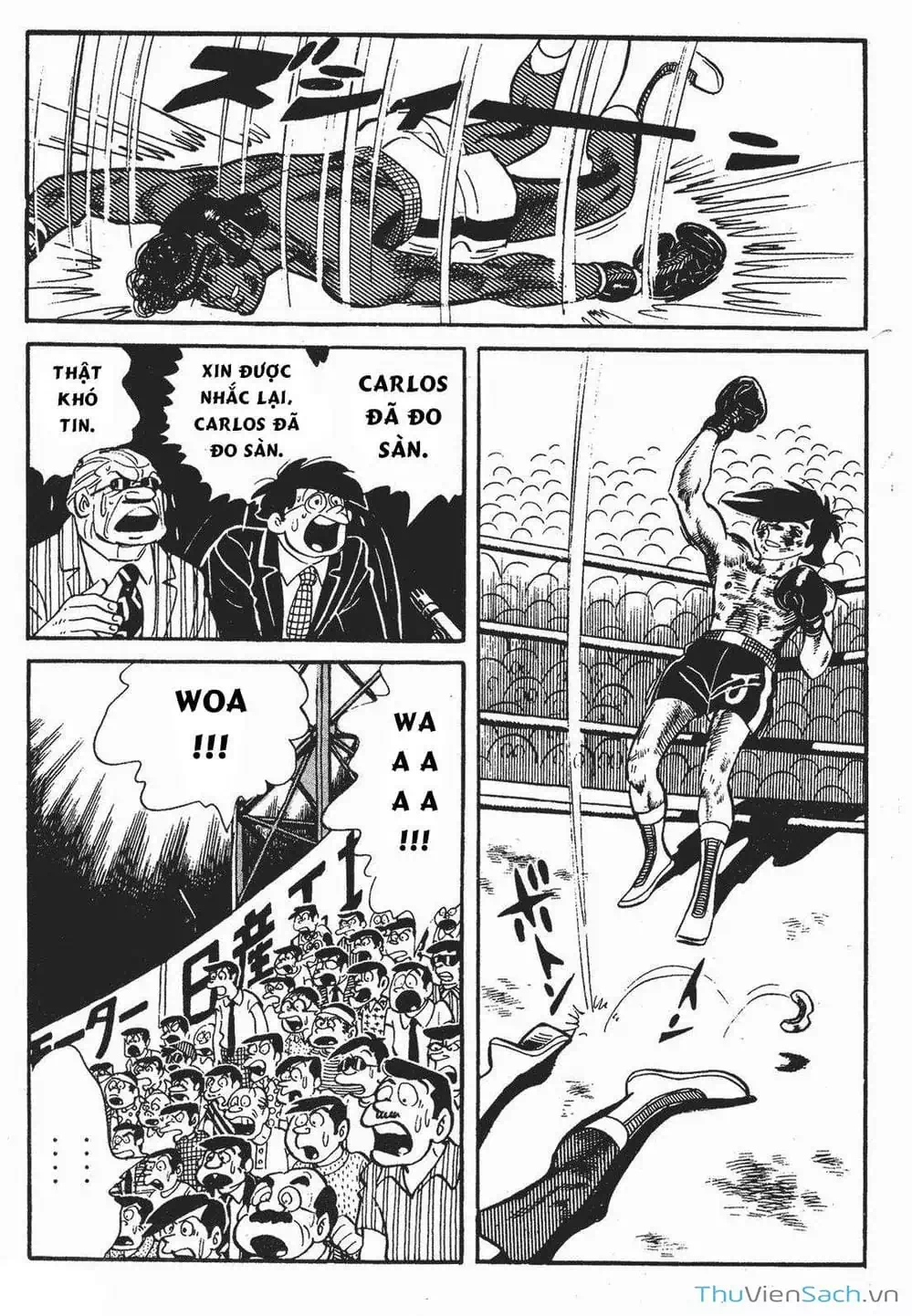 Truyện Tranh Thiết Quyền Lãng Tử - Ashita No Joe trang 5