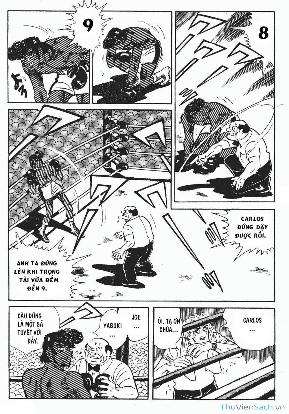 Truyện Tranh Thiết Quyền Lãng Tử - Ashita No Joe trang 5