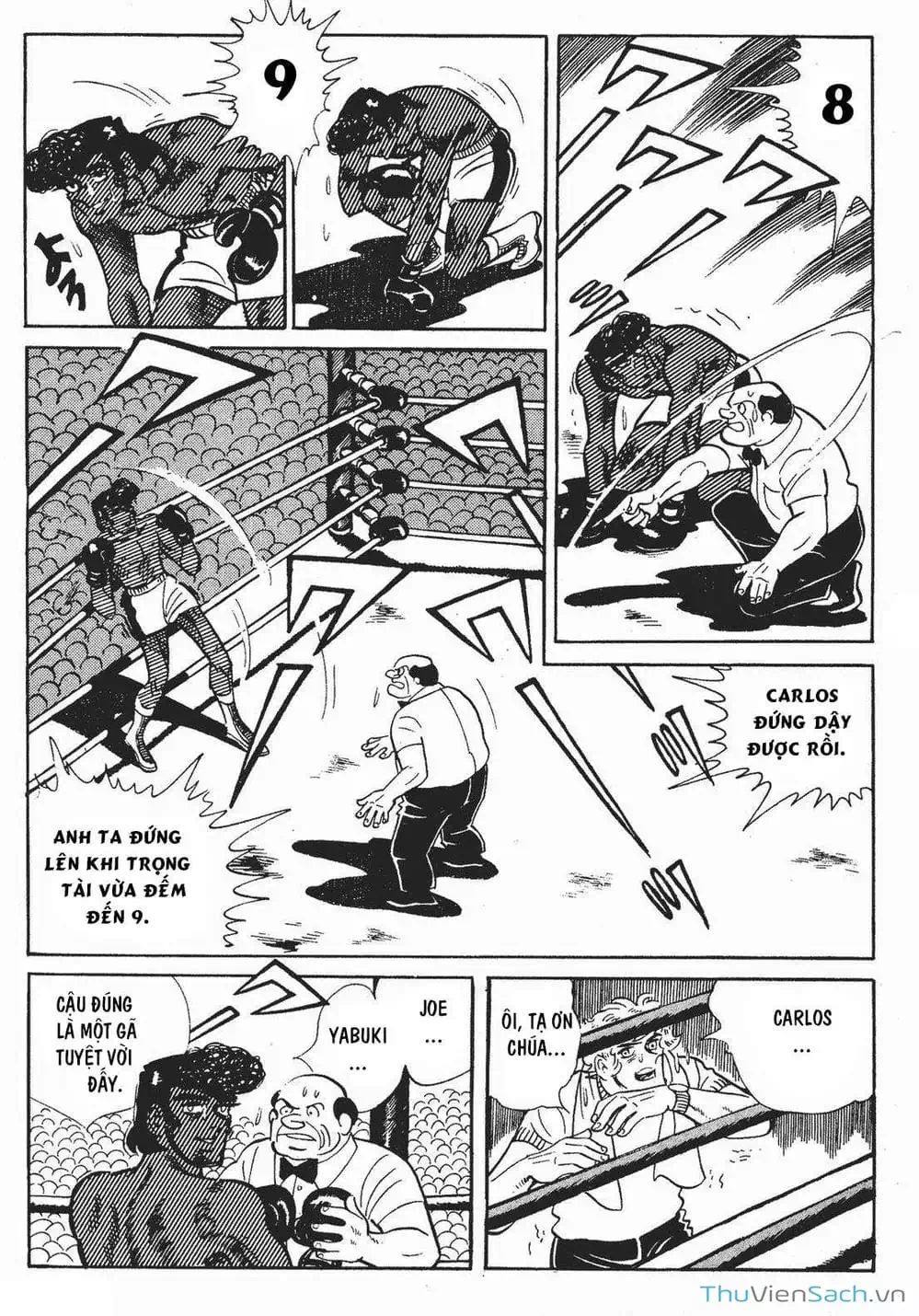 Truyện Tranh Thiết Quyền Lãng Tử - Ashita No Joe trang 5