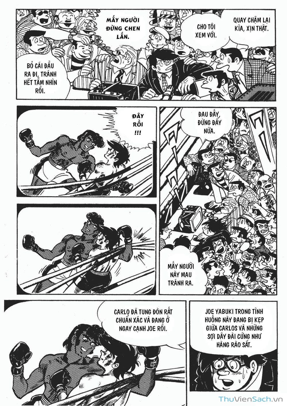 Truyện Tranh Thiết Quyền Lãng Tử - Ashita No Joe trang 5