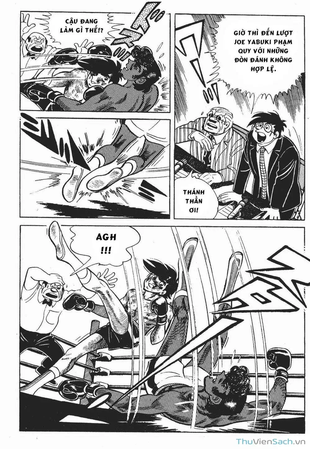 Truyện Tranh Thiết Quyền Lãng Tử - Ashita No Joe trang 5