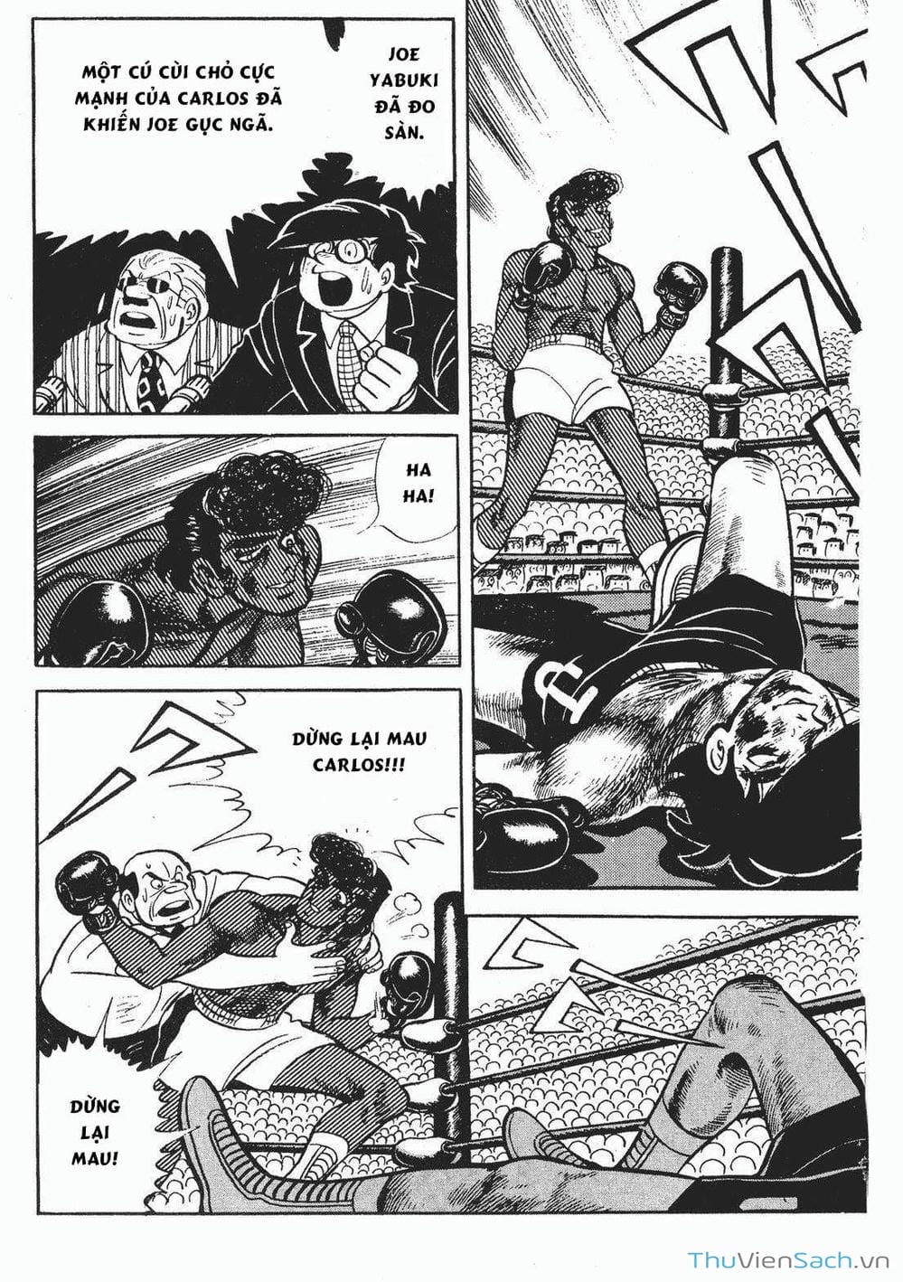 Truyện Tranh Thiết Quyền Lãng Tử - Ashita No Joe trang 5