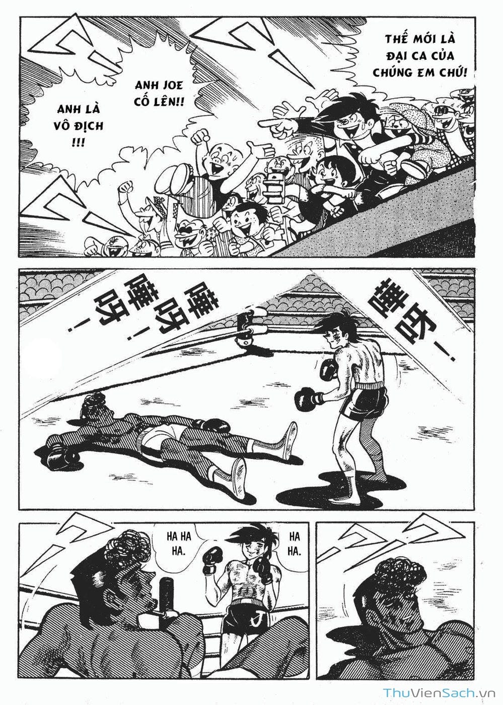 Truyện Tranh Thiết Quyền Lãng Tử - Ashita No Joe trang 5