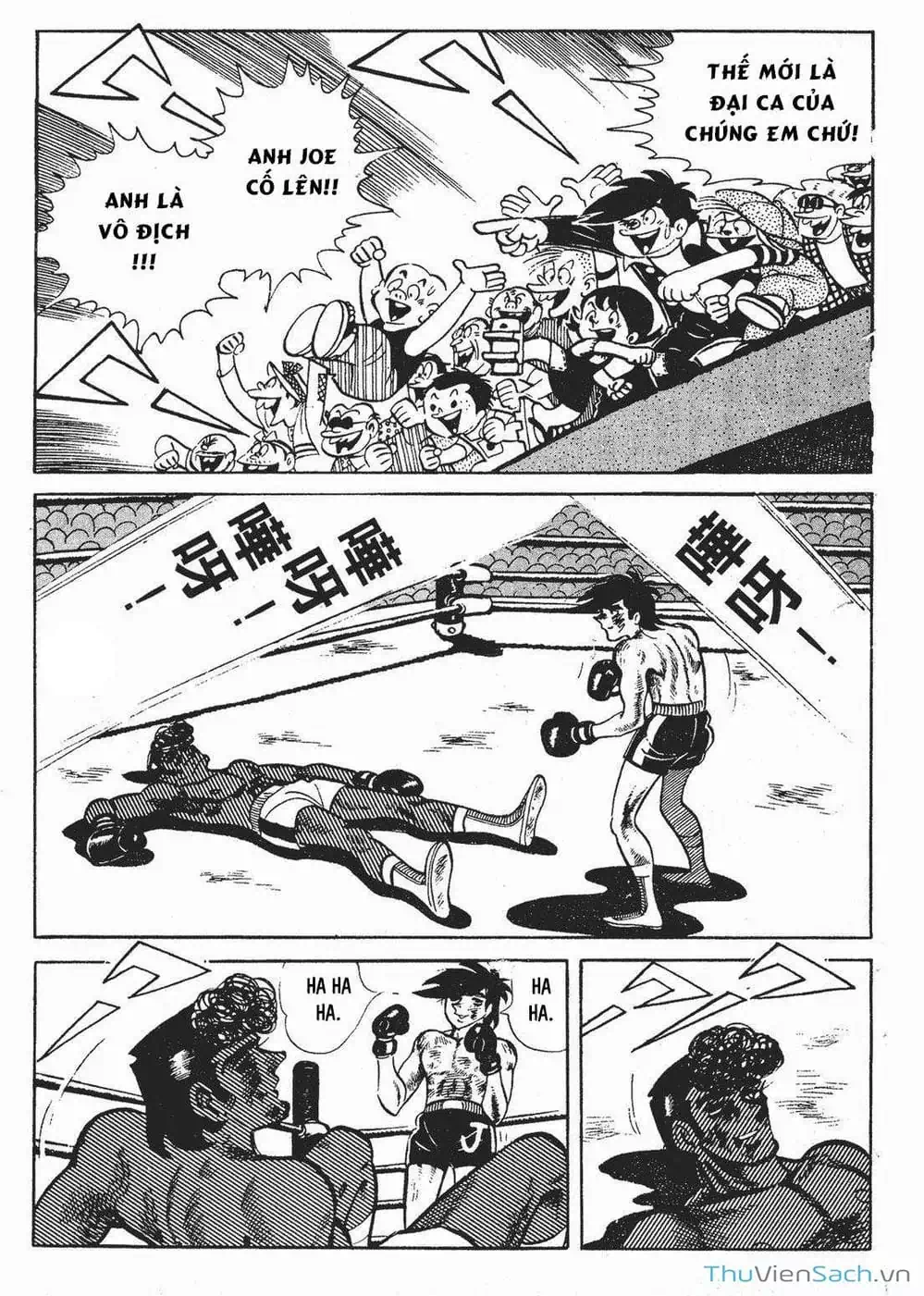 Truyện Tranh Thiết Quyền Lãng Tử - Ashita No Joe trang 5