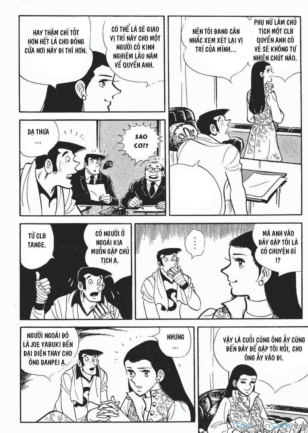 Truyện Tranh Thiết Quyền Lãng Tử - Ashita No Joe trang 5