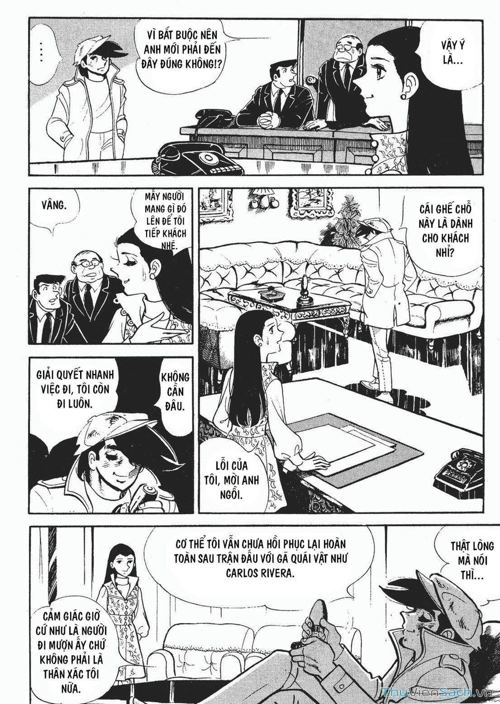 Truyện Tranh Thiết Quyền Lãng Tử - Ashita No Joe trang 5