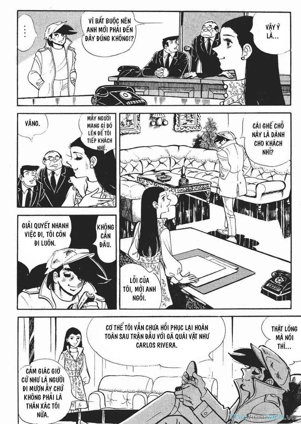 Truyện Tranh Thiết Quyền Lãng Tử - Ashita No Joe trang 5