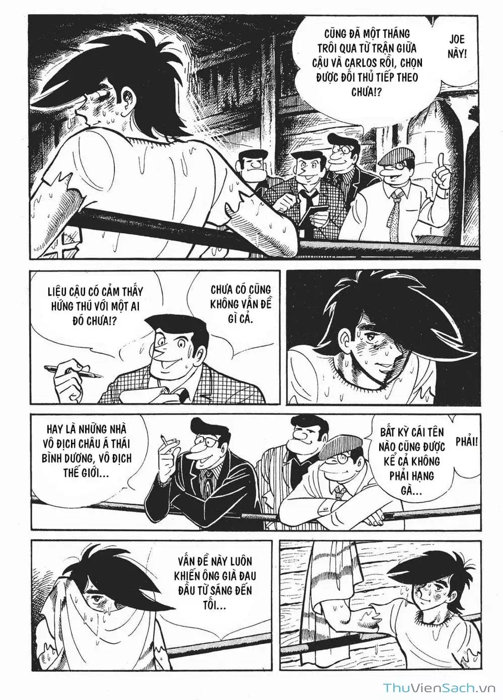 Truyện Tranh Thiết Quyền Lãng Tử - Ashita No Joe trang 5