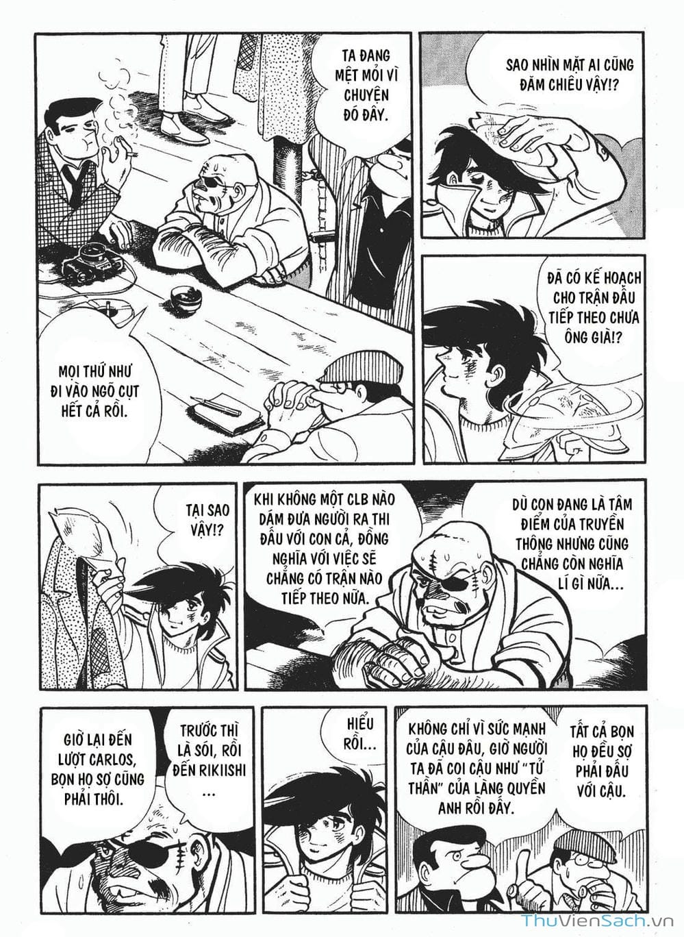 Truyện Tranh Thiết Quyền Lãng Tử - Ashita No Joe trang 3040