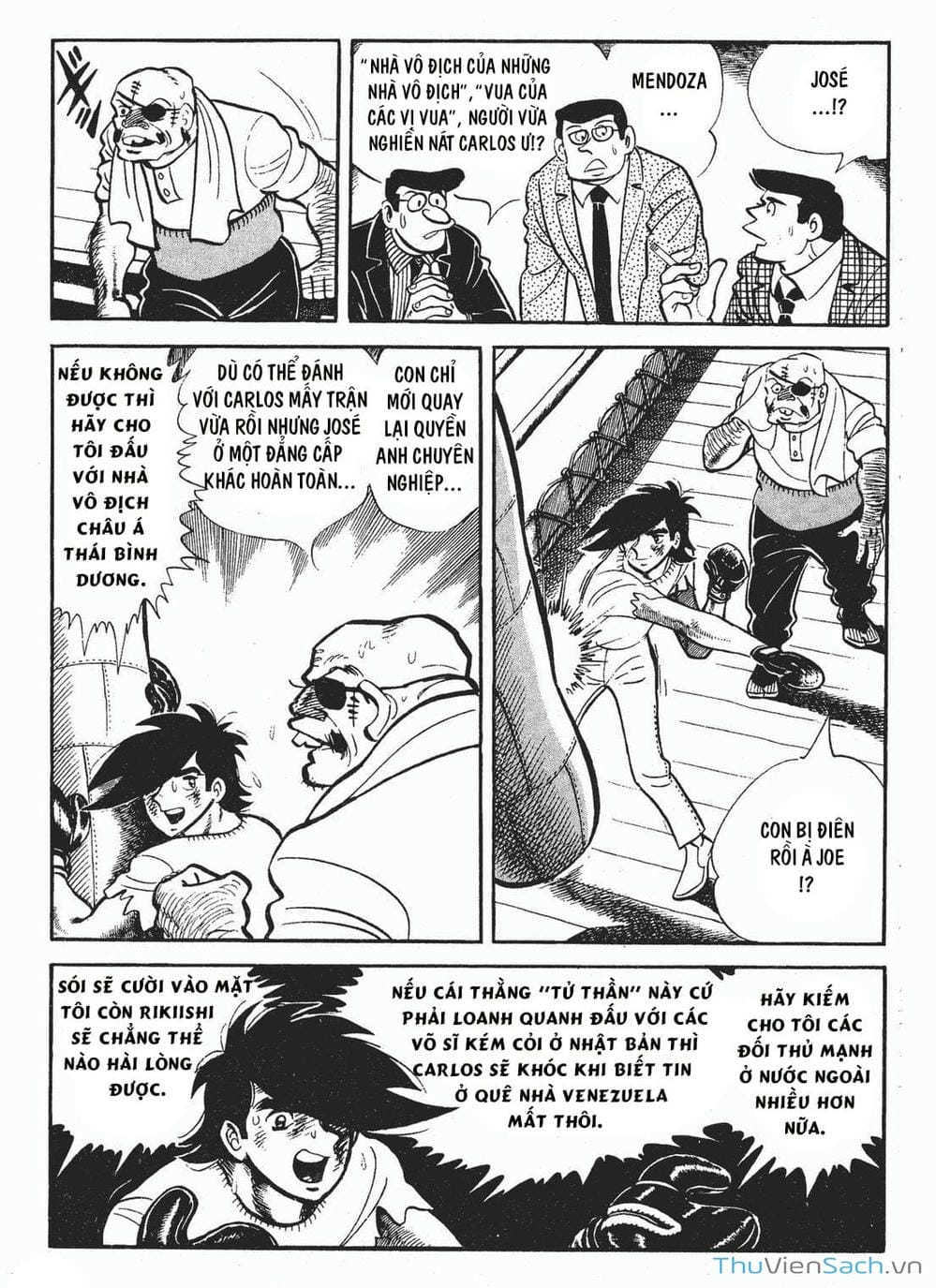 Truyện Tranh Thiết Quyền Lãng Tử - Ashita No Joe trang 5