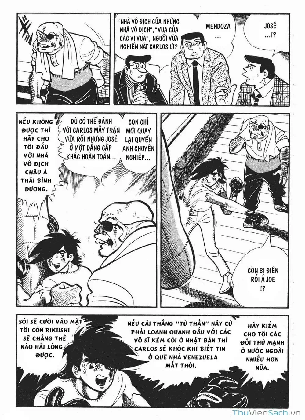 Truyện Tranh Thiết Quyền Lãng Tử - Ashita No Joe trang 5