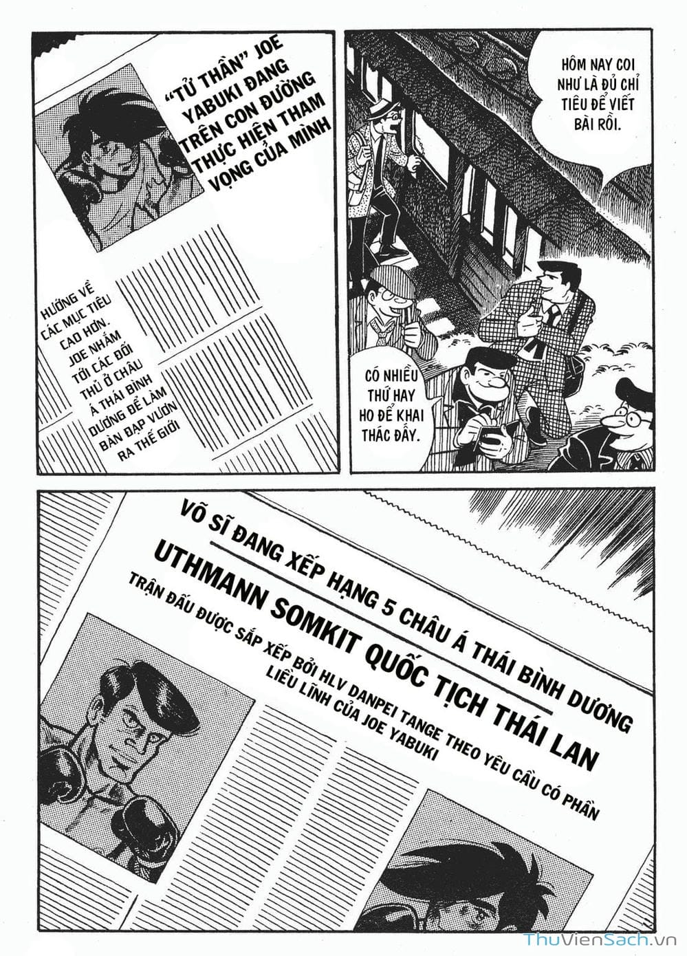 Truyện Tranh Thiết Quyền Lãng Tử - Ashita No Joe trang 5