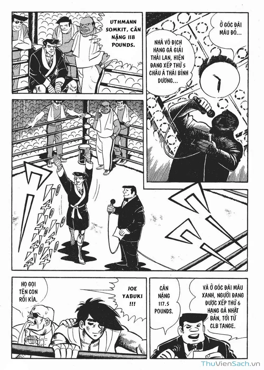 Truyện Tranh Thiết Quyền Lãng Tử - Ashita No Joe trang 5