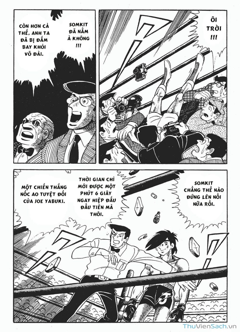 Truyện Tranh Thiết Quyền Lãng Tử - Ashita No Joe trang 5