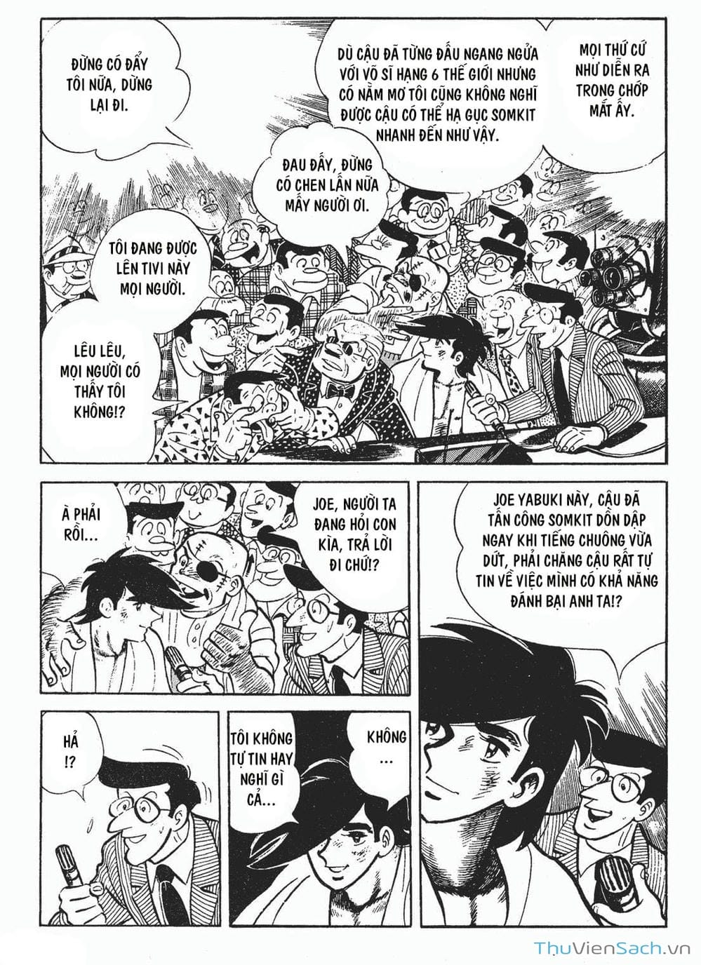 Truyện Tranh Thiết Quyền Lãng Tử - Ashita No Joe trang 5