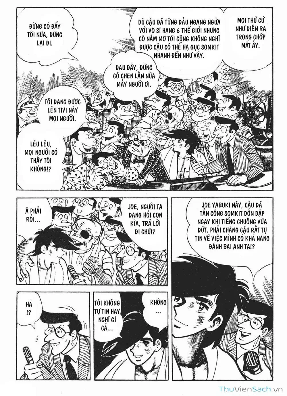 Truyện Tranh Thiết Quyền Lãng Tử - Ashita No Joe trang 5