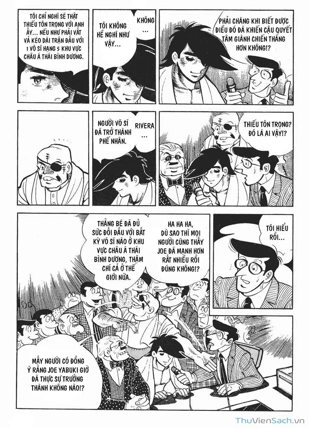 Truyện Tranh Thiết Quyền Lãng Tử - Ashita No Joe trang 5