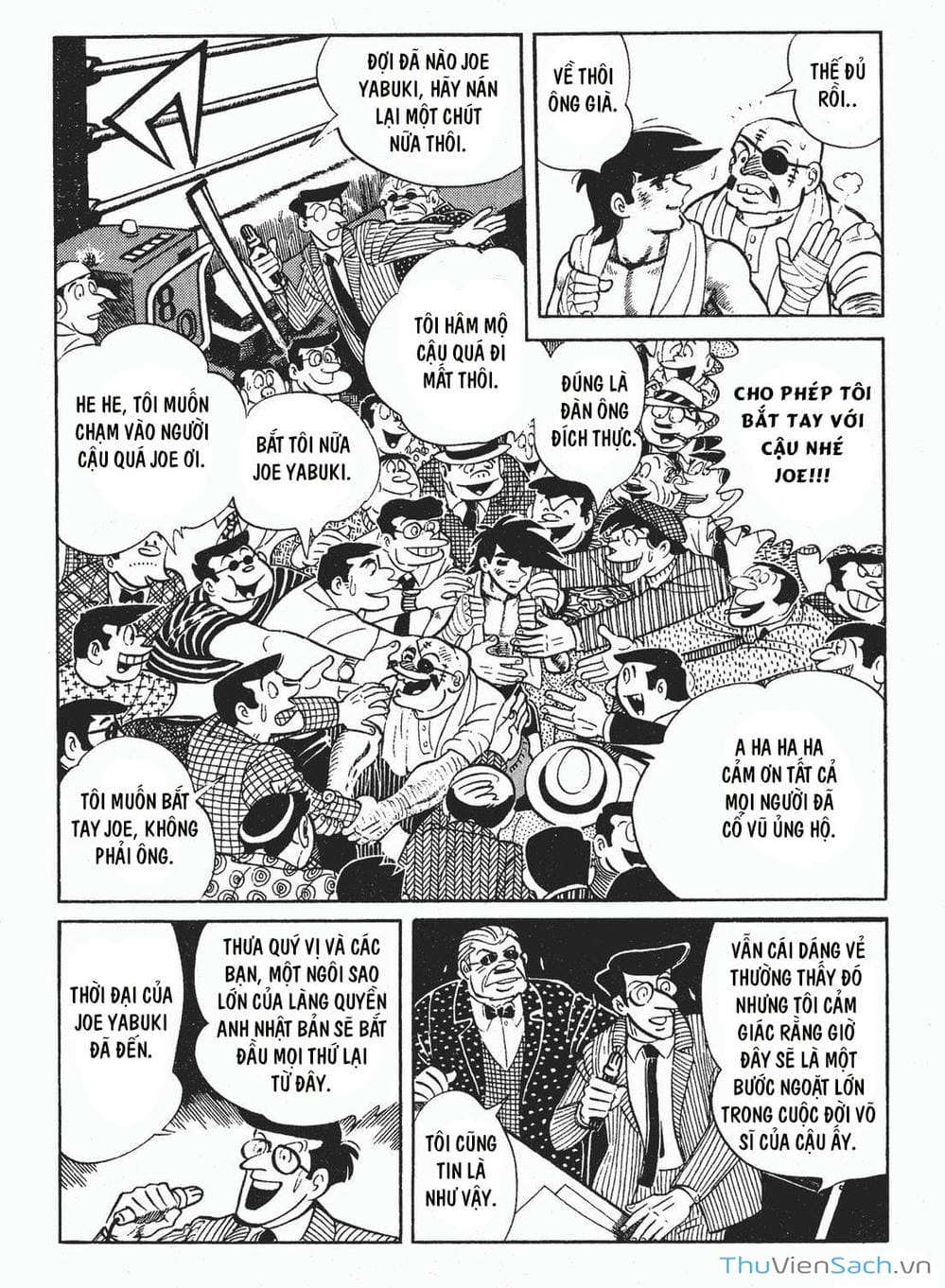 Truyện Tranh Thiết Quyền Lãng Tử - Ashita No Joe trang 5