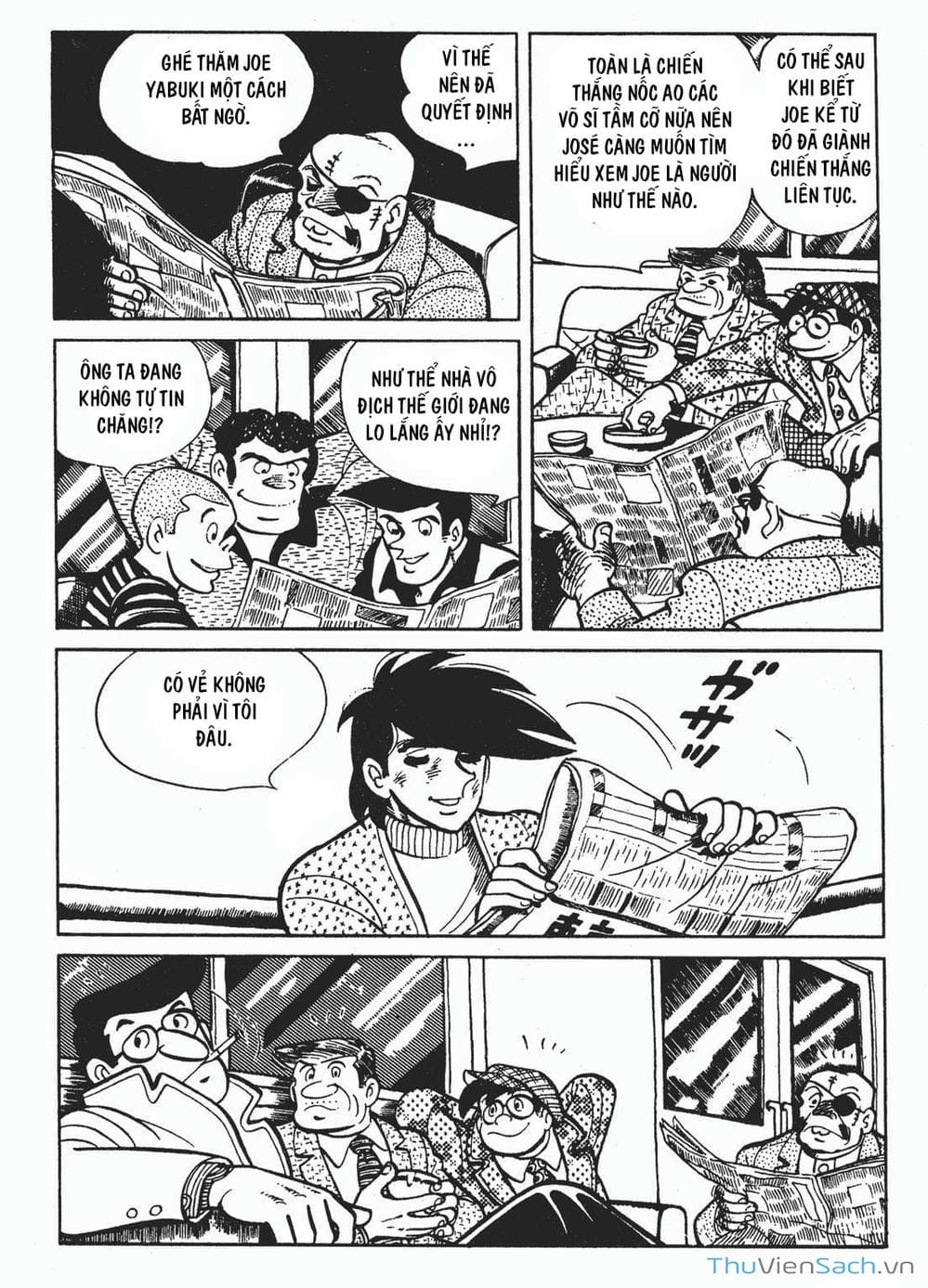 Truyện Tranh Thiết Quyền Lãng Tử - Ashita No Joe trang 5