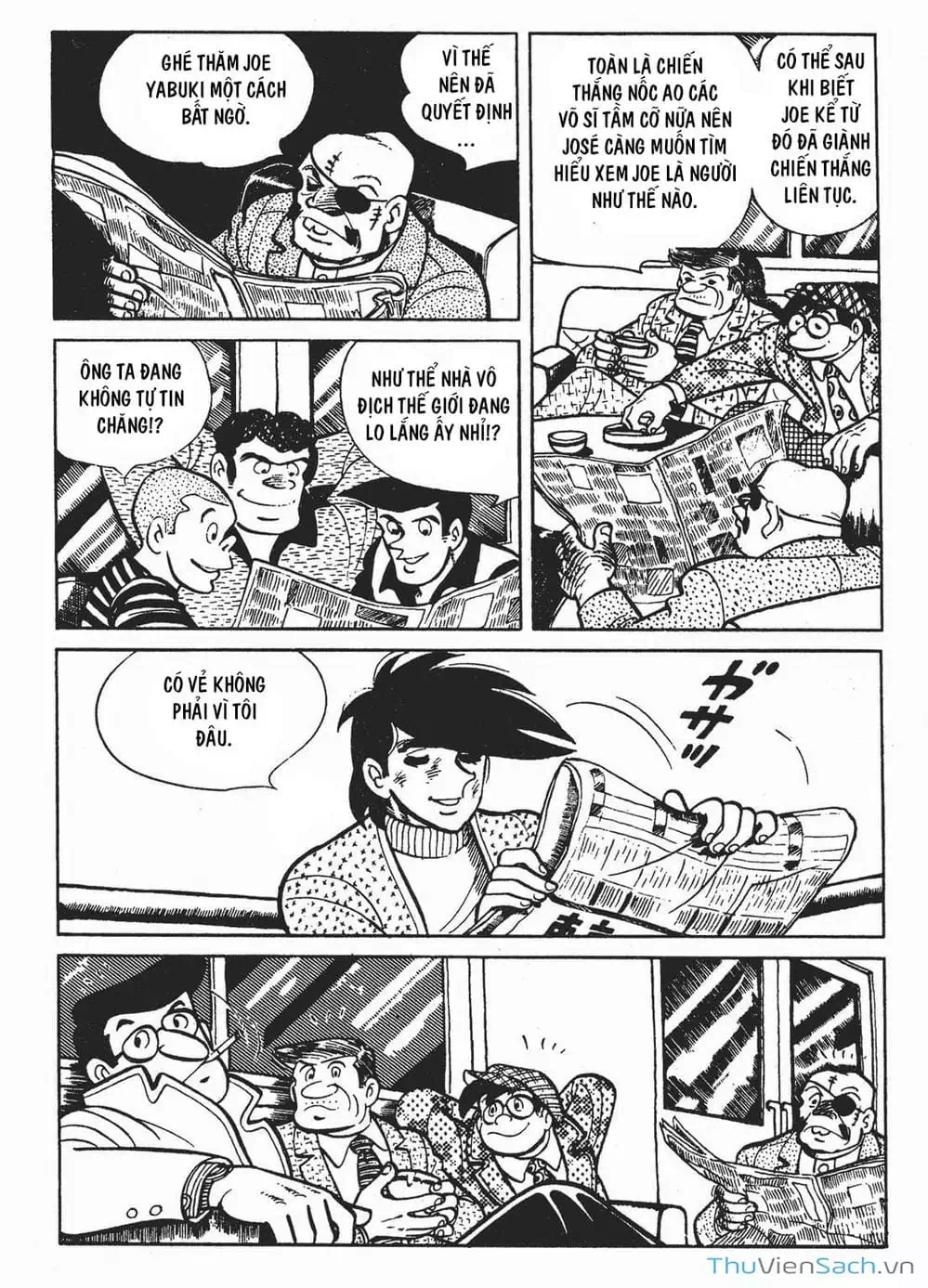 Truyện Tranh Thiết Quyền Lãng Tử - Ashita No Joe trang 5