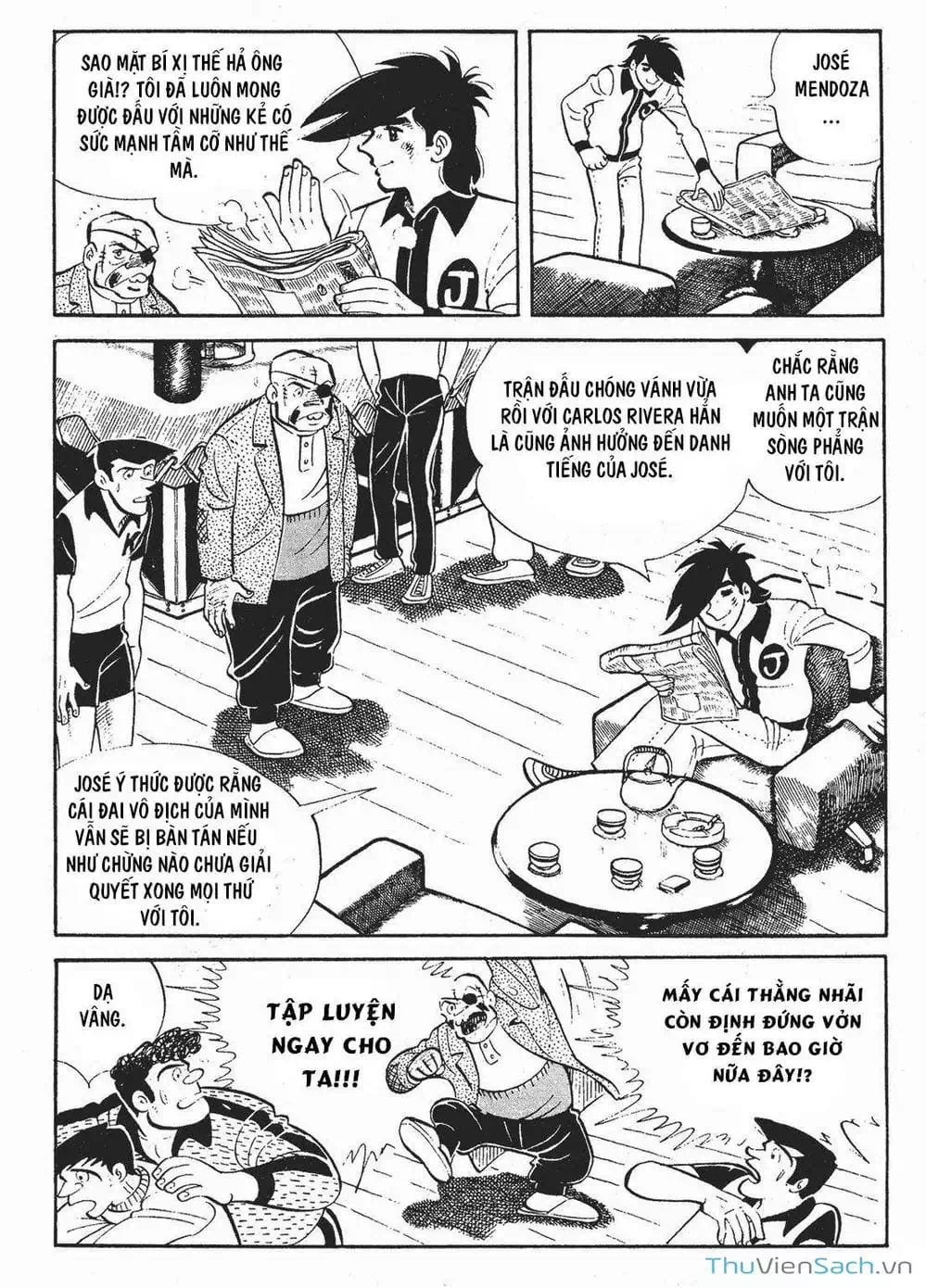 Truyện Tranh Thiết Quyền Lãng Tử - Ashita No Joe trang 5