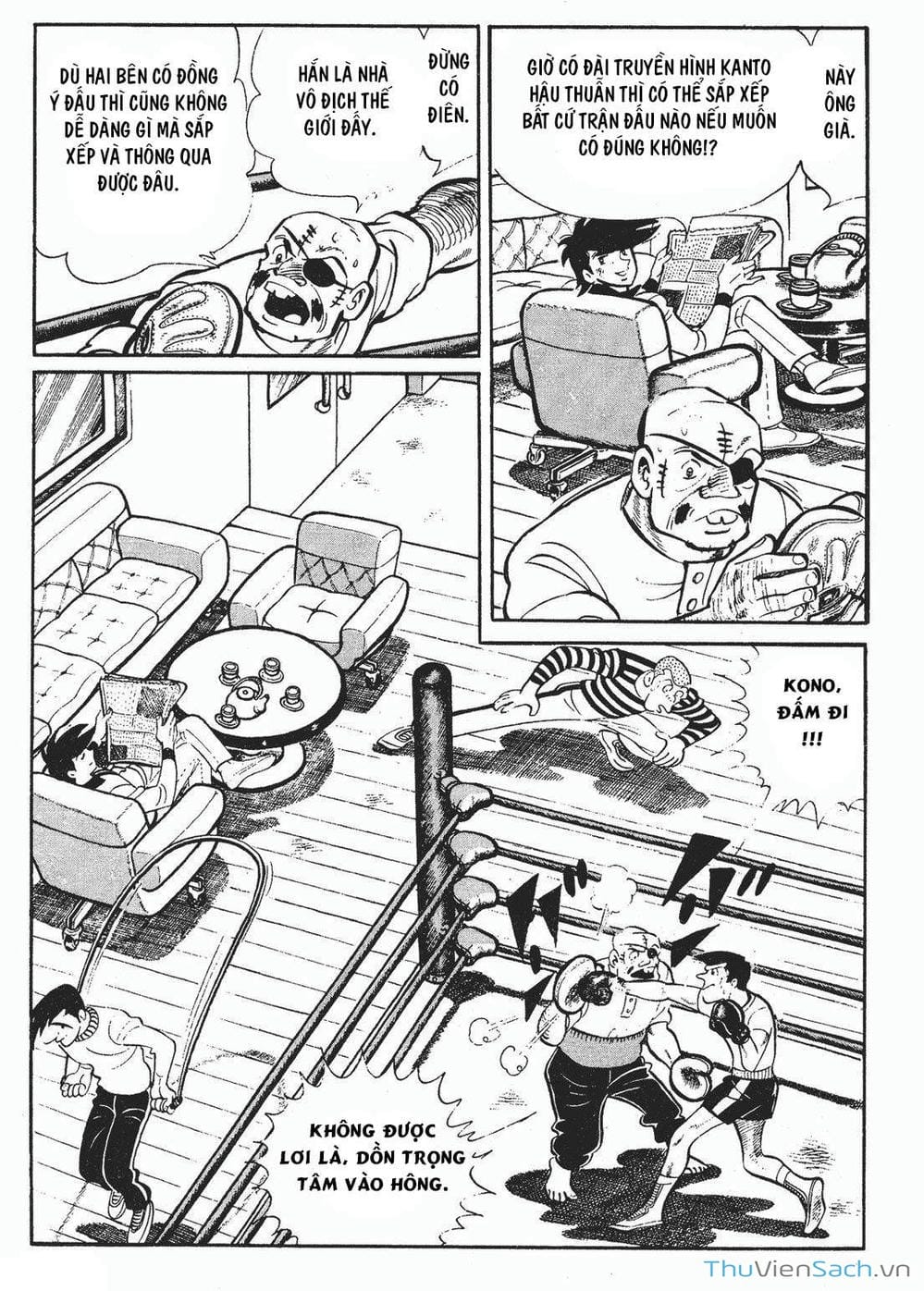 Truyện Tranh Thiết Quyền Lãng Tử - Ashita No Joe trang 5