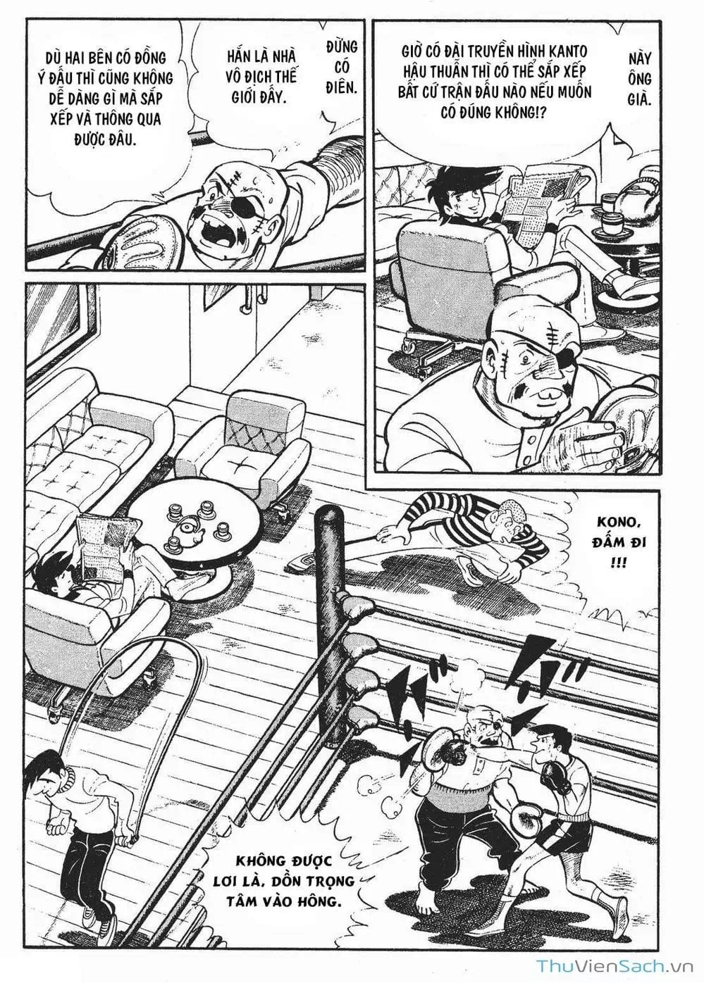 Truyện Tranh Thiết Quyền Lãng Tử - Ashita No Joe trang 5