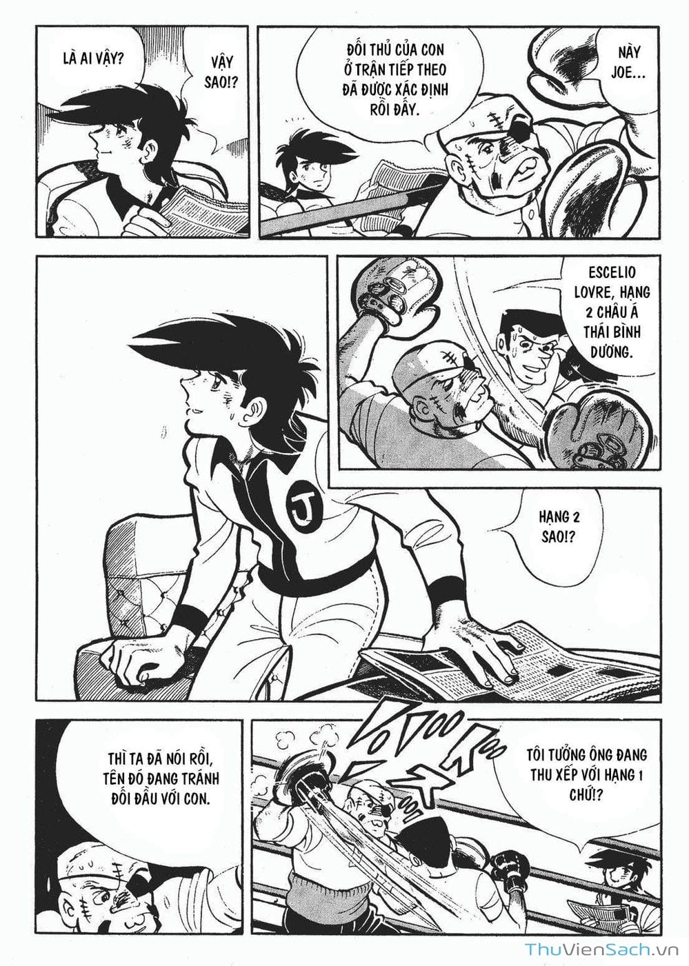 Truyện Tranh Thiết Quyền Lãng Tử - Ashita No Joe trang 5