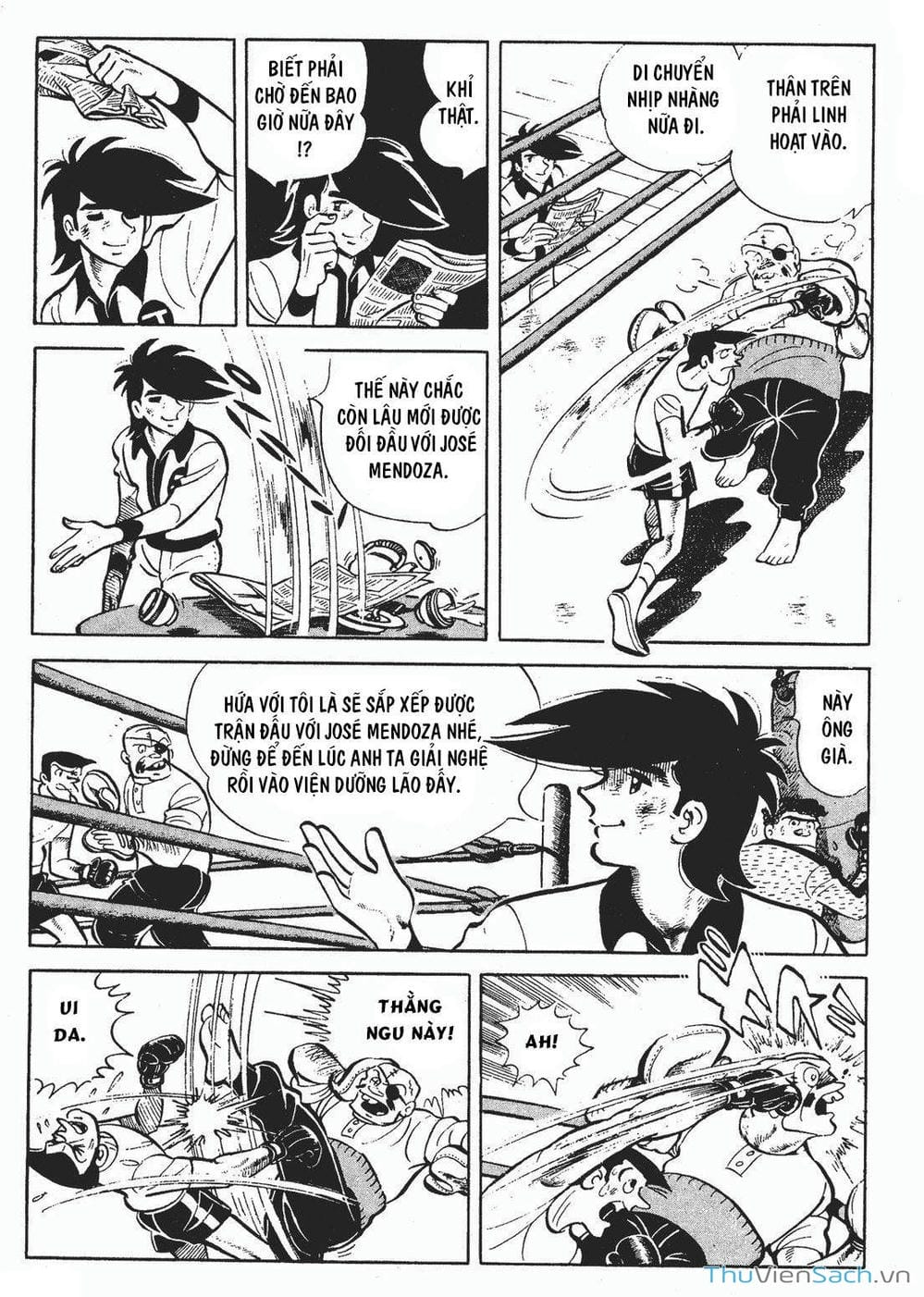 Truyện Tranh Thiết Quyền Lãng Tử - Ashita No Joe trang 5