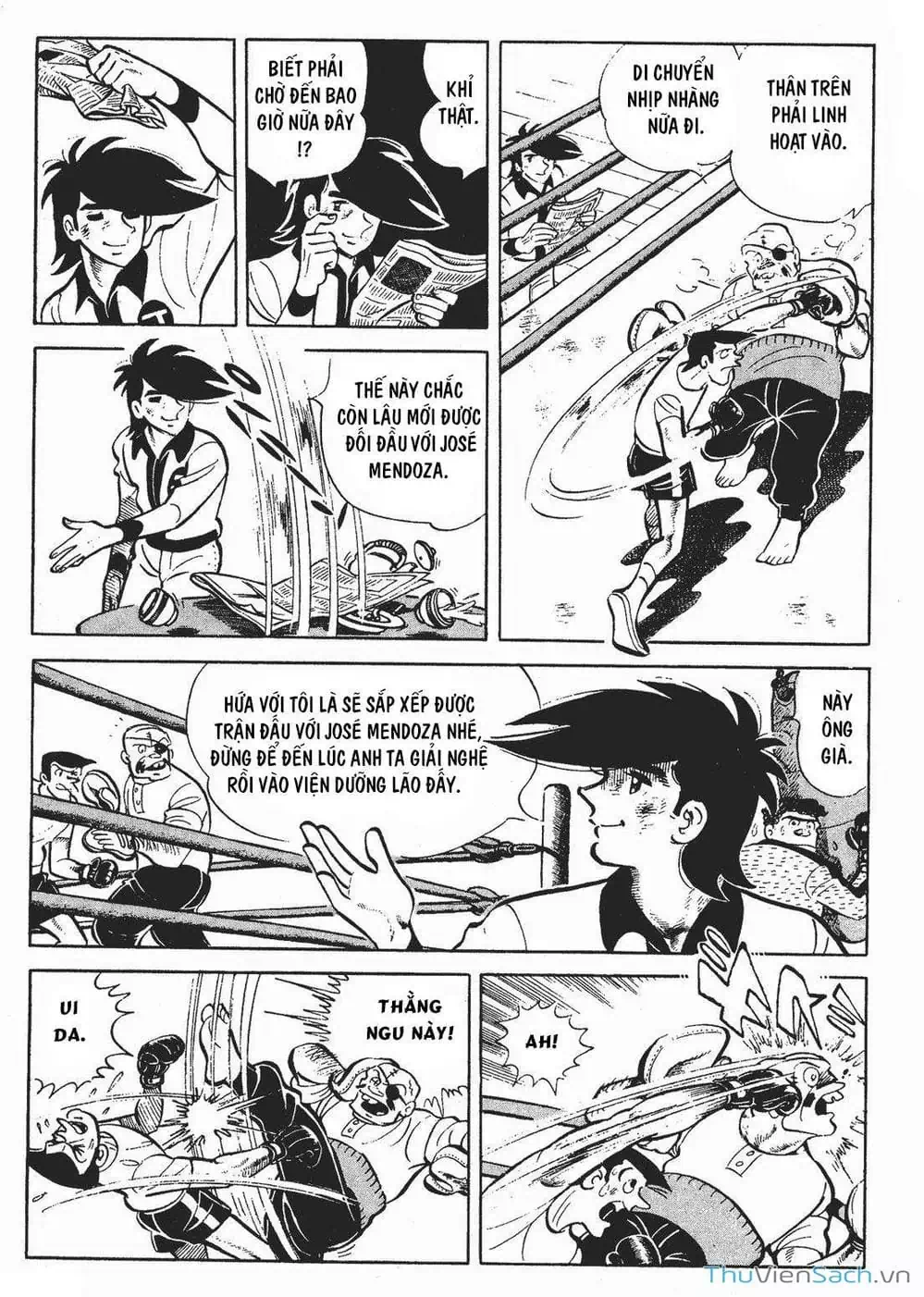 Truyện Tranh Thiết Quyền Lãng Tử - Ashita No Joe trang 5