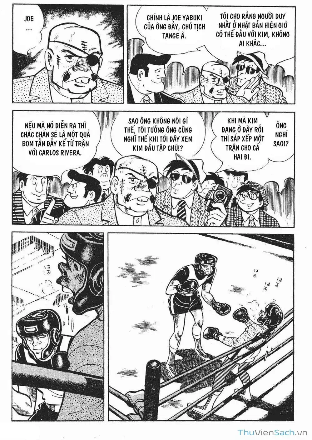 Truyện Tranh Thiết Quyền Lãng Tử - Ashita No Joe trang 5