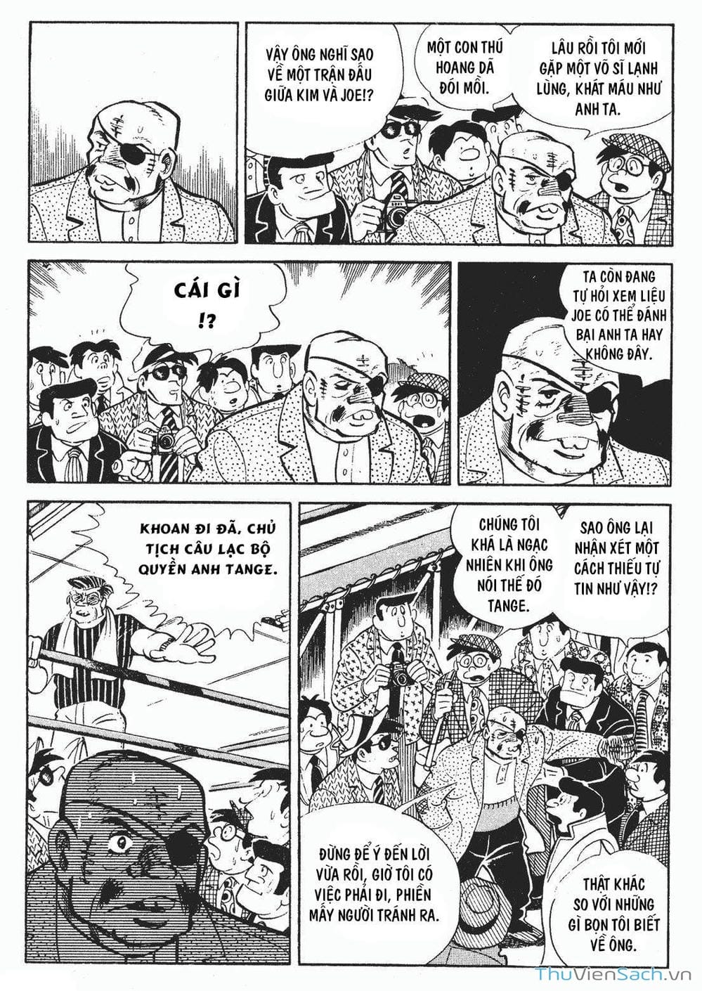 Truyện Tranh Thiết Quyền Lãng Tử - Ashita No Joe trang 5