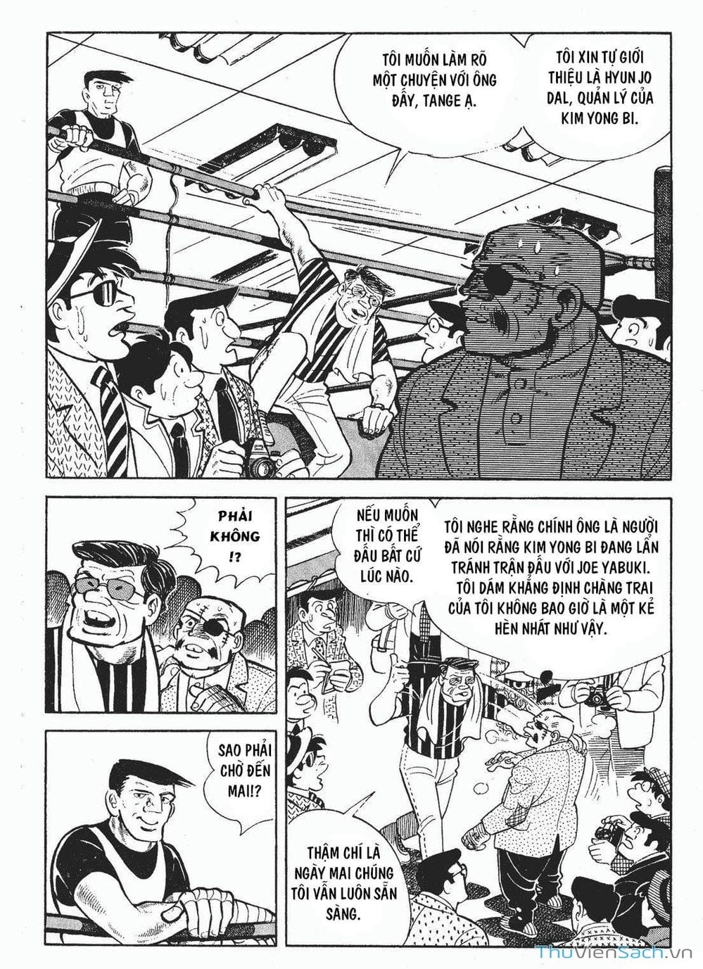 Truyện Tranh Thiết Quyền Lãng Tử - Ashita No Joe trang 5