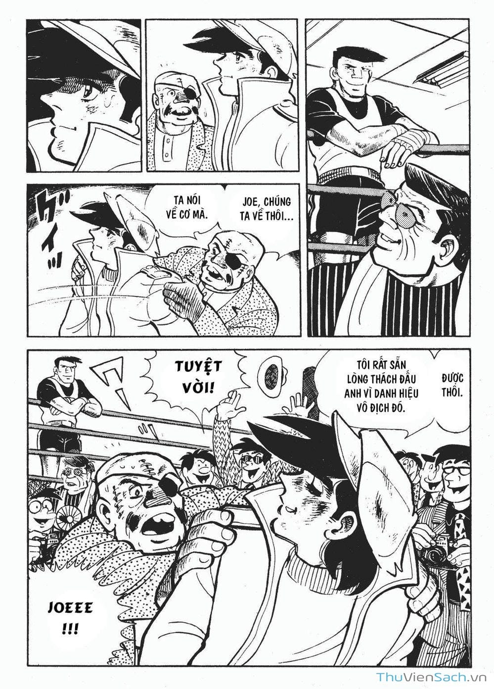 Truyện Tranh Thiết Quyền Lãng Tử - Ashita No Joe trang 5