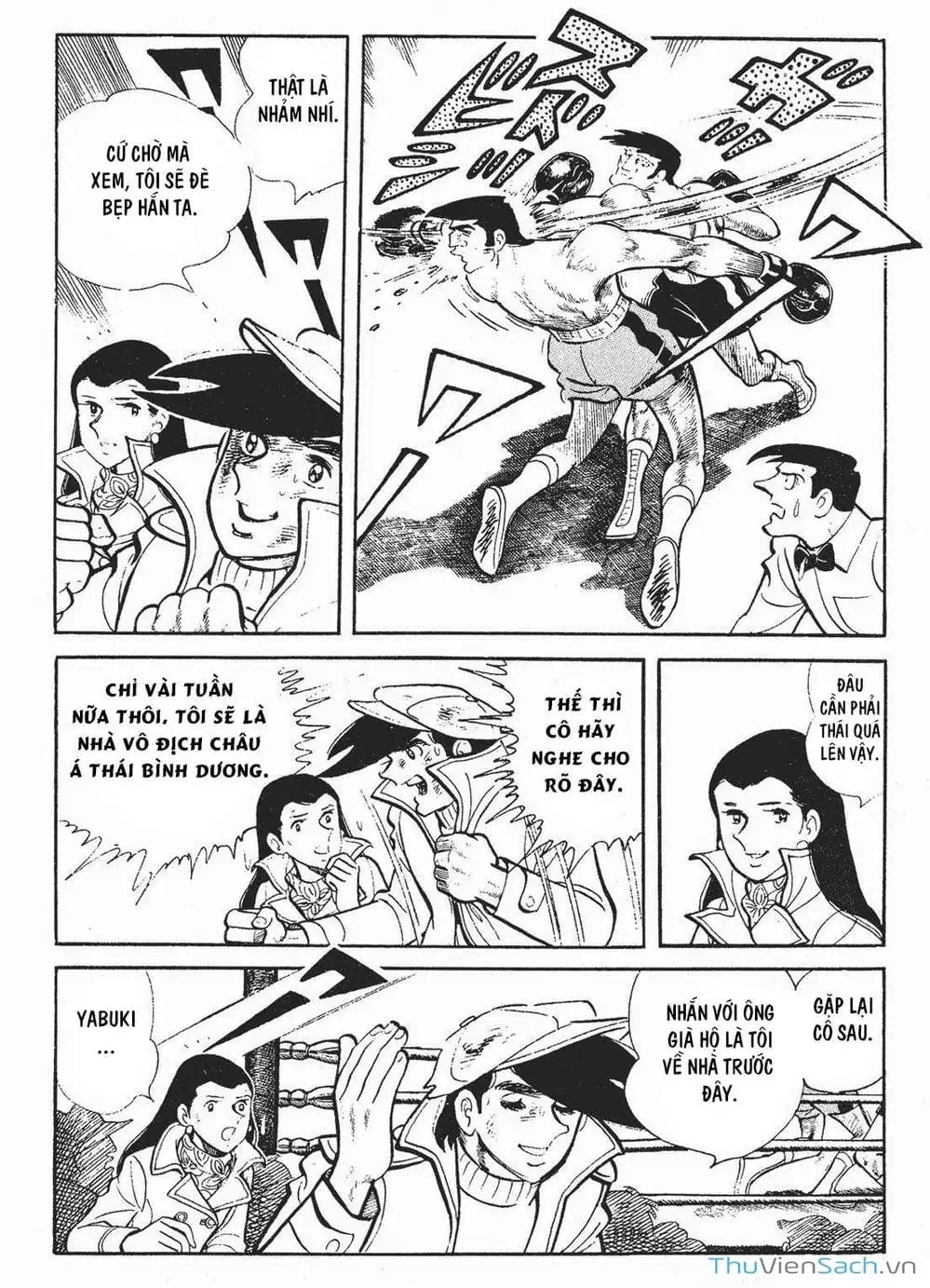 Truyện Tranh Thiết Quyền Lãng Tử - Ashita No Joe trang 5