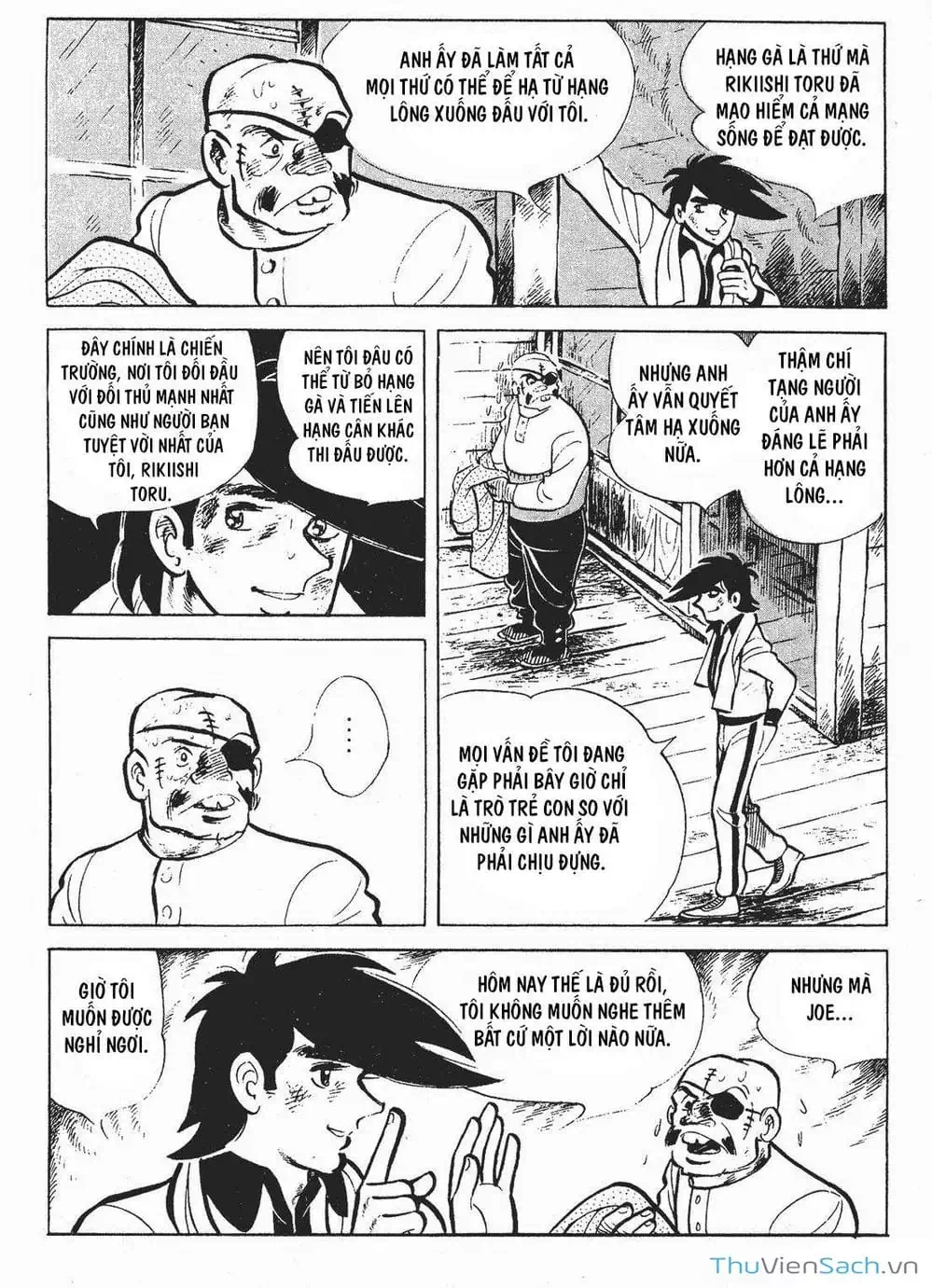 Truyện Tranh Thiết Quyền Lãng Tử - Ashita No Joe trang 5