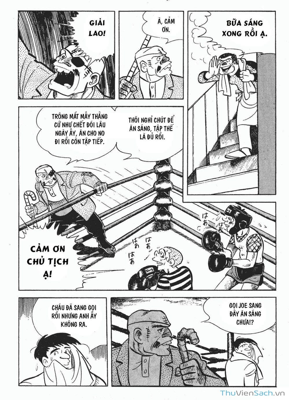 Truyện Tranh Thiết Quyền Lãng Tử - Ashita No Joe trang 5