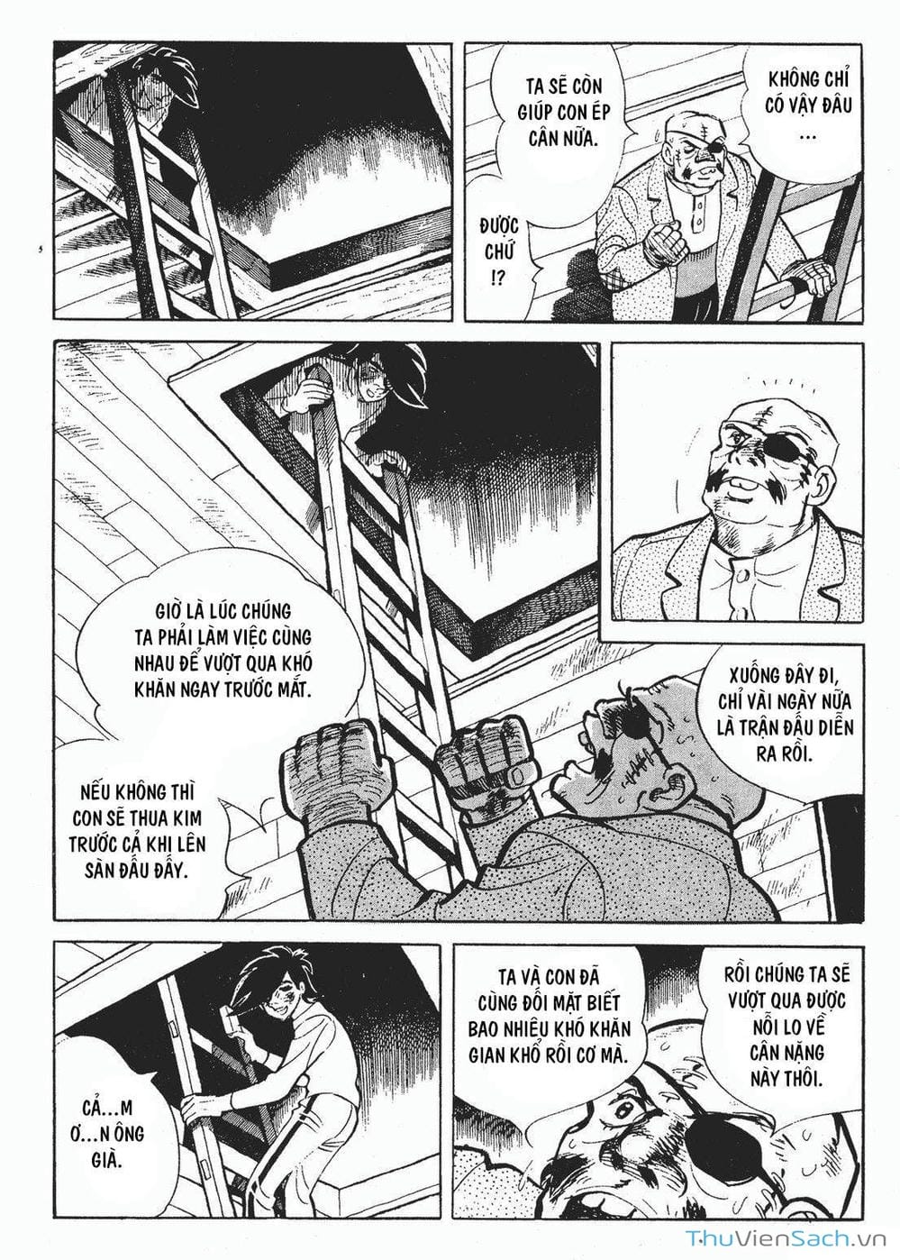 Truyện Tranh Thiết Quyền Lãng Tử - Ashita No Joe trang 5