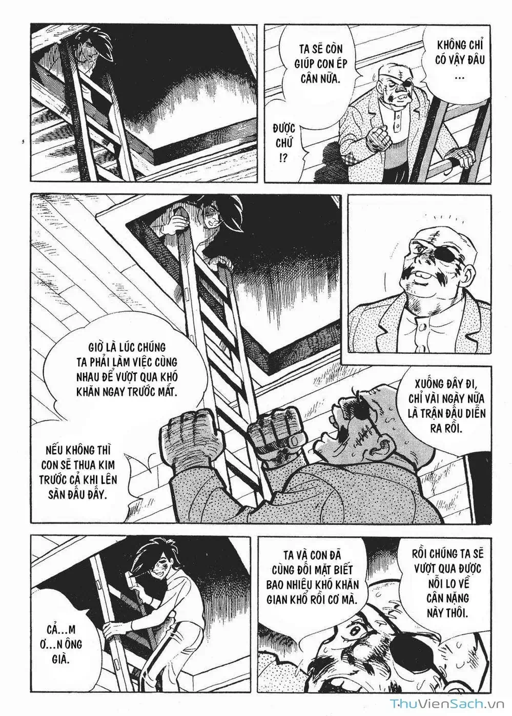 Truyện Tranh Thiết Quyền Lãng Tử - Ashita No Joe trang 5