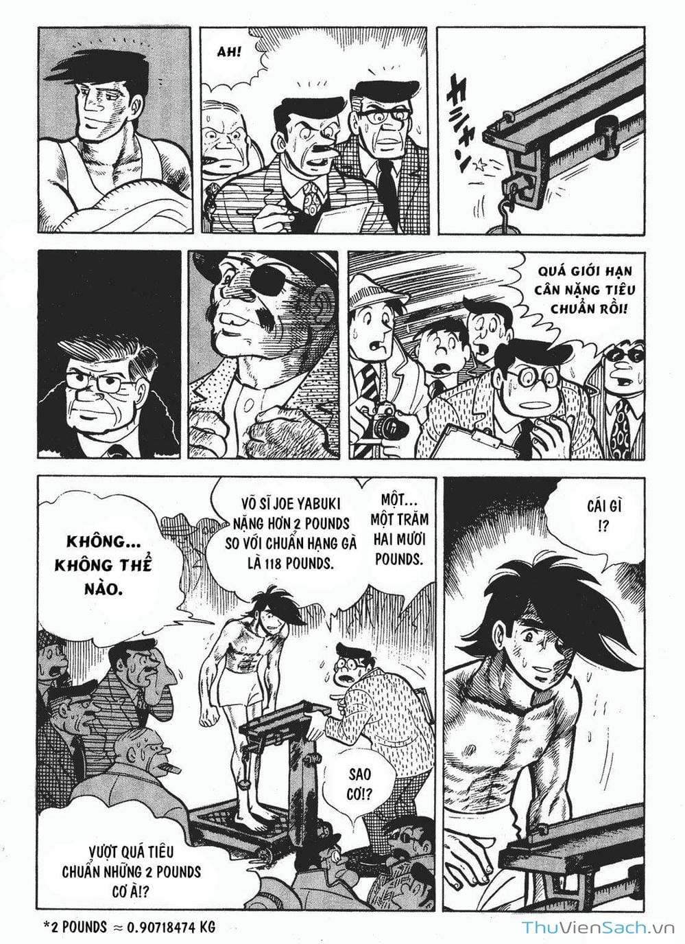 Truyện Tranh Thiết Quyền Lãng Tử - Ashita No Joe trang 5