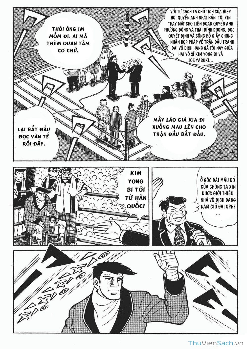 Truyện Tranh Thiết Quyền Lãng Tử - Ashita No Joe trang 5